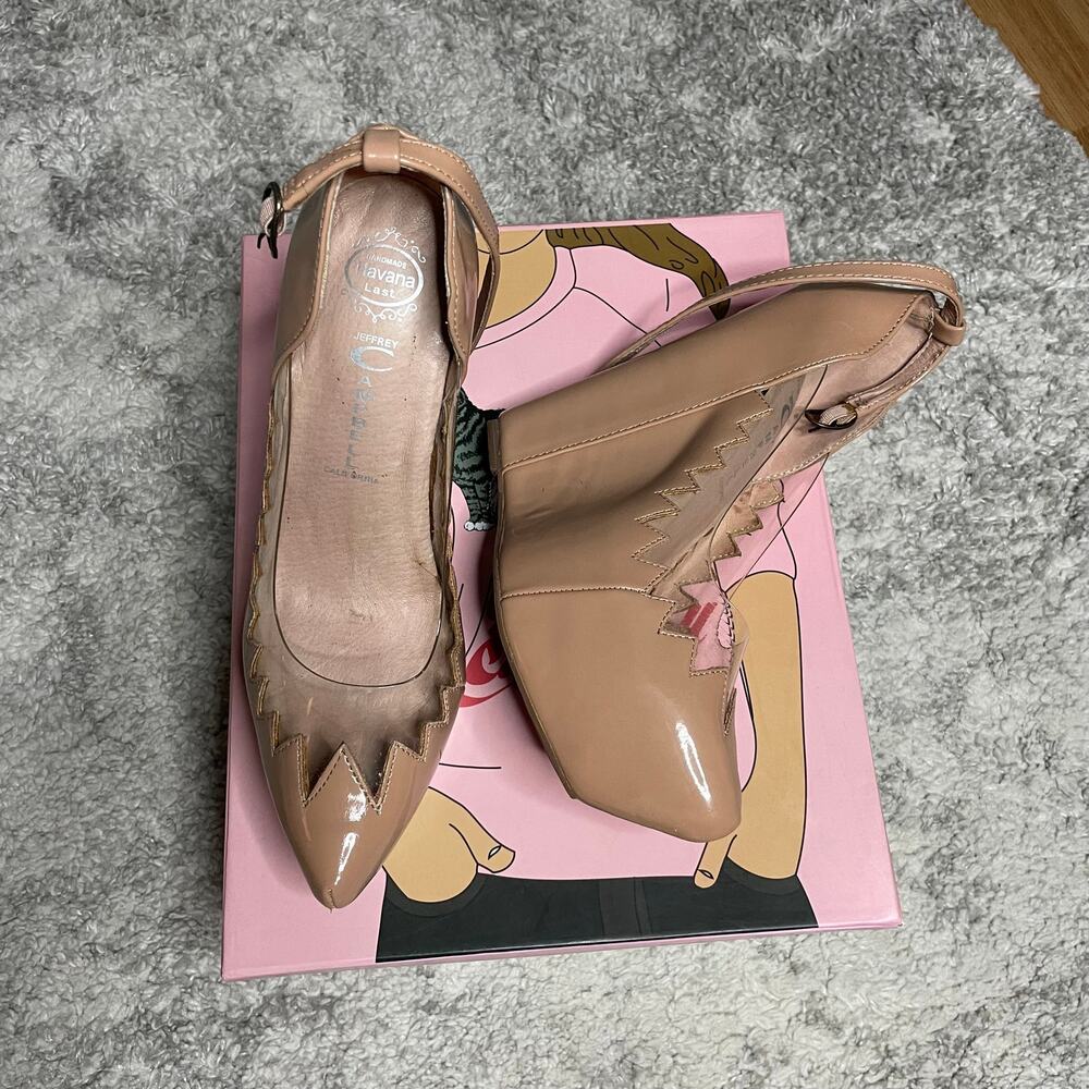 Jeffrey Campbell Audrey Two Platform Wedge Heels Size 7 - Picture 3 of 10